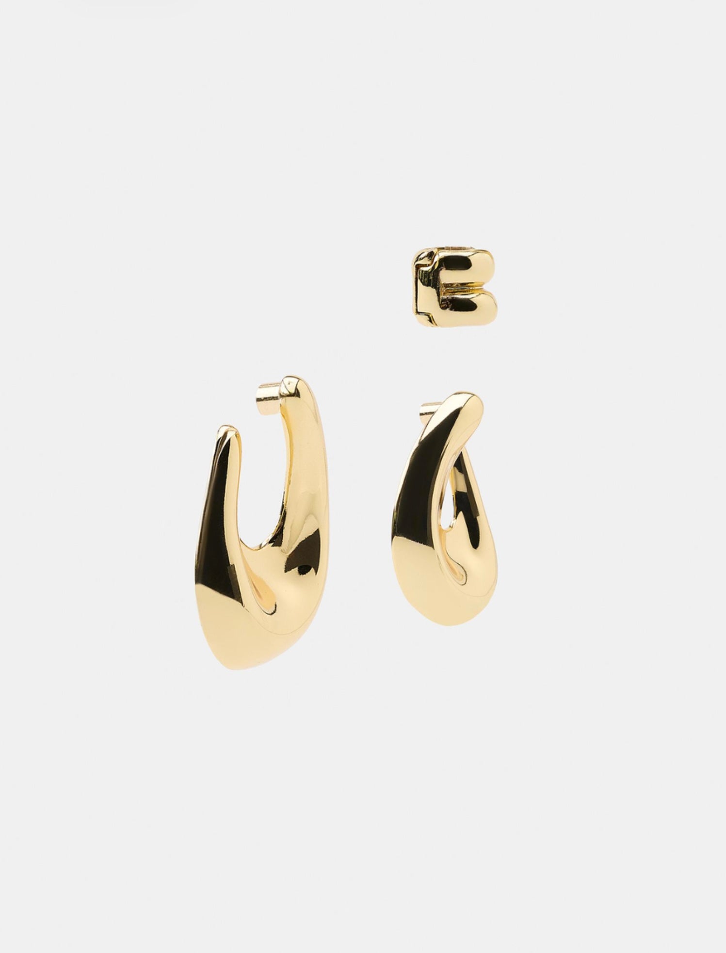 AÇIK HALKA VE EAR CUFF KÜPE SETİ
